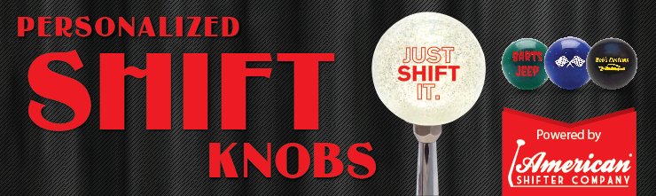 Custom Shift Knobs, Cool Shift Knobs, Shifters & Custom Interior Accessories  « American Shifter